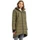 Orolay Women's Hooded Down Jacket Mid-Length Outwear Coat Capers S