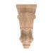 10 in x 4-3/4 in x 5-3/8 in Unfinished Small Hand Carved Solid Acanthus Leaf Corbel in Brown Architectural Products by Outwater L.L.C | Wayfair