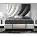 Hispania Home London Standard Bed Upholstered/Faux leather in Black | 61 H x 131 W x 85 D in | Wayfair BEDOR107-KHG