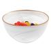 Mercer41 Nuala Glass Contemporary Decorative Bowl in/Clear Glass & Crystal in Brown | 3 H x 6 W x 6 D in | Wayfair 3CE0134B502148ACBFD8EEF6B93CF8B6