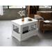 Tucker Murphy Pet™ Farrish Fairview Triple Door Pet Crate Wood in White | 30 H x 43.2 W x 28.5 D in | Wayfair 62FA9199A5394830B001ACCC6D247D37