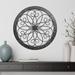 Ophelia & Co. Metal & Wood Medallion Wall Décor in Gray | 24 H x 24 W x 0.5 D in | Wayfair E460ECF23A7E41EE8CDCFBA319EB8050