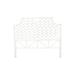 Beachcrest Home™ Alderson Open-Frame Headboard Wicker/Rattan in White/Brown | 49 H x 54 W x 1 D in | Wayfair 4114A167B5354165892CD3BFFEF54EA5