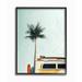 Bay Isle Home™ 'Surf Bus Yellow w/ Palm Tree' by Design Fabrikken Photograph Print Wood in Brown | 20 H x 16 W x 1.5 D in | Wayfair