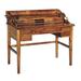 MacKenzie-Dow English Pub Campaign Solid Wood Desk Wood in Brown/Red | 38.25 H x 42 W x 22 D in | Wayfair 1-7010_Nautilus