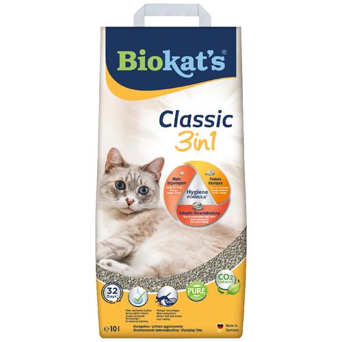 10 l Classic 3in1 Biokat's Katzenstreu