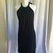 Zara Dresses | Lbd Halter Dress (New) | Color: Black | Size: M