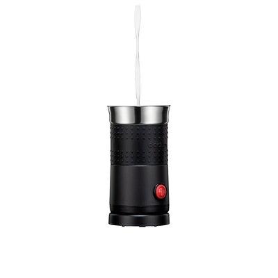 Bodum Bistro Automatic Milk Frother Stainless Steel in Black/Gray | 4.125 H x 4.125 W x 8.375 D in | Wayfair 11901-913US