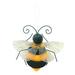 The Holiday Aisle® Bumblebee Hanging Figurine Ornament Plastic in Yellow | 4 H x 1 W x 4.5 D in | Wayfair 870FF28CB718434A83F14CA4643EF484