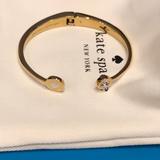 Kate Spade Jewelry | Kate Spade Goldtone Hinged Bracelet | Color: Gold | Size: Os