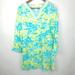 Lilly Pulitzer Dresses | Lilly Pulitzer Alligator Print Caftan Tunic S | Color: Blue/Green | Size: S