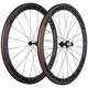 Superteam 50mm/23mm Wheelset 700c Clincher Road Bicycle Carbon Wheel (Black Decal)