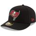 Men's New Era Black Tampa Bay Buccaneers Omaha Low Profile 59FIFTY Fitted Team Hat