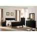 Canora Grey Henton 6 Drawer Double Dresser Wood in Black, Size 33.0 H x 57.0 W x 15.0 D in | Wayfair FDC5120666514A0F92C5E296F9D6A15B