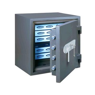 Rottner Papiersicherungsschrank »FireProfi 50 Premium Doppelbartschloss« grau, 48x49x44.5 cm