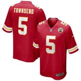 Men's Nike Tommy Townsend Red Kansas City Chiefs Game Jersey