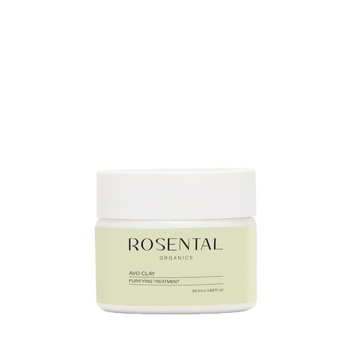 Rosental Organics - Avo Clay Mask Feuchtigkeitsmasken 50 ml Weiss