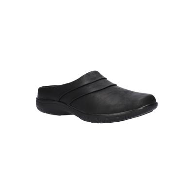 Extra Wide Width Women's Swing Slide by Easy Street in Black (Size 9 1/2 WW)