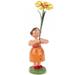 The Holiday Aisle® Butter Flower Girl Wood in Brown | 4.5 H x 1.25 W x 1.25 D in | Wayfair 0C3516C79AB54E358214392B26CED734