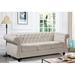 House of Hampton® Felder 82.6" Velvet Rolled Arm Sofa Velvet | 30 H x 82.6 W x 32.6 D in | Wayfair BD0F020BEBFA44BEB8D51AB535E919A1
