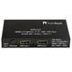 FeinTech VSP01222 HDMI 2.0 Splitter 2 Eingänge 2 Ausgänge Scaler ARC Pass für AV-Receiver 4K 60Hz HDR