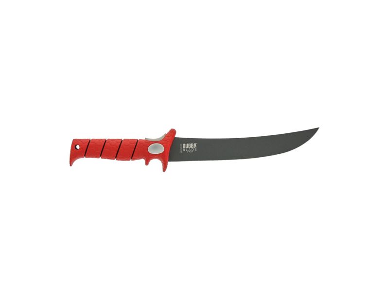 Bubba Blade Flex 9in Fillet Knife Carbon Stainless Steel Blade Red Handle BB1-9F