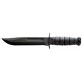 KA-BAR Knives Original Full Size Fixed Blade Tactical Knives Plain Edge Kraton Hndl Blk Nylon Sheath KB1213