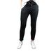 Jewelly Women's Jogging Long Jeans Trousers Made of Soft Sweat Denim, Slip-On Trousers Made of Jogging Fabric, Athleisure Pants - Black - 10