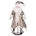 Vickerman 659878 - 28" Jewel-Tide Greet Santa Doll w Stand (KV200528) Christmas Figurine Decorations