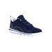 Extra Wide Width Women's Travelactiv Axial Walking Shoe Sneaker by Propet in Navy White (Size 11 WW)