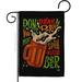 Ornament Collection Don't Drink Beer 2-Sided Polyester 19 x 13 in. Garden Flag in Black | 19 H x 13 W in | Wayfair OC-BV-G-192300-IP-BO-D-US20-OC