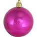 The Holiday Aisle® 4" (100mm) Ornament, Commercial Grade Shatterproof Plastic Ball Ornaments Plastic in Red | Wayfair