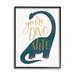 Zoomie Kids You're Dino-Mite Phrase Blue Long Neck Dinosaur by Becky Thorns - Graphic Art Print Wood in Brown | 20 H x 16 W x 1.5 D in | Wayfair