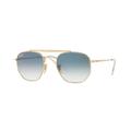 Ray-Ban RB3648 Sunglasses 001/3F-51 - Gold Frame Clear Gradient Blue Lenses