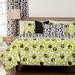 Full Circle Green Modern Reversible 6-PC Cal King High End Duvet Set - Siscovers FCGR-XDUCK6