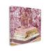 Stupell Industries Glam Designer Books Fashion Accessory Glitz by Ziwei Li - Graphic Art Print Canvas | 30 H x 30 W x 1.5 D in | Wayfair