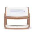 SnuzPod 4 Baby Bedside Crib – Natural – Safety Tested, Dual View Mesh Windows & Fits Most Beds