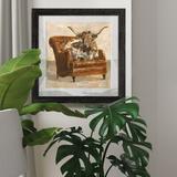 Trinx Sand Stitch III - Picture Frame Painting Print on Paper in Brown | 17 H x 17 W x 1.5 D in | Wayfair 6260808238EF4143B226FF76B264A10C