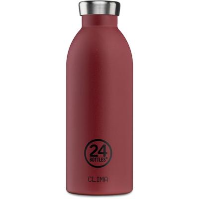 24Bottles Clima Trinkflasche 500 ml stone country red Rot Herren Image