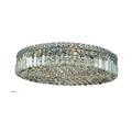 Elegant Lighting Maxime 24 Inch 9 Light Flush Mount - V2030F24C/RC