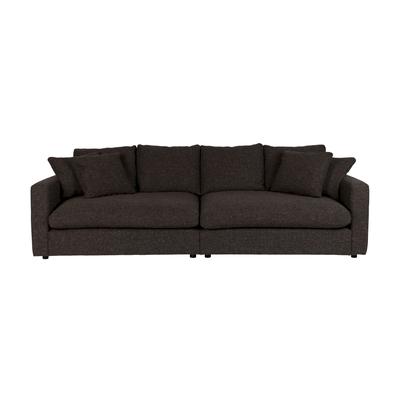 Zuiver »Sense« 3-Sitzer Sofa espresso