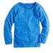 J. Crew Tops | J. Crew Featherweight French Terry Sweatshirt Blue | Color: Blue/White | Size: Xs