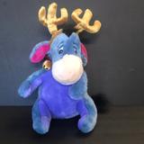 Disney Holiday | Disney Eeyore Reindeer Christmas Jingle Bells | Color: Blue/Gold | Size: Os