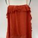 Free People Tops | Nwt Free People Intimately Women Cascades Ruffle Cami | Color: Red | Size: S