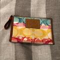 Coach Bags | Coach Rainbow Coin Purse Key Chain | Color: Blue/Pink/Red/White/Yellow | Size: Os
