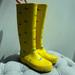 J. Crew Shoes | J.Crew Rain Boots - Whale Print | Color: Blue/Yellow | Size: 7