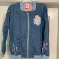 Disney Jackets & Coats | Disneystore Frozen Size 9/10 Lightweight Jacket | Color: Blue/Pink | Size: Girls 9/10