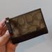 Coach Accessories | Mini Skinny Id/Card Case/Coin Purse | Color: Brown/Tan | Size: Os