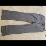 Michael Kors Pants & Jumpsuits | Michael Kors Work Pants Herringbone Print Wool 6 | Color: Gray | Size: 6