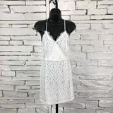 Free People Dresses | Free People White Lace Spaghetti Strap Dress 1999 | Color: White | Size: 6